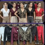 Bluzki Damskie wloskie _size uni_ paczka 6szt_ mix kolor 8298393