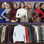 Bluzki Damskie wloskie _size uni_ paczka 6szt_ mix kolor 8298394