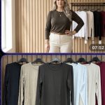 Bluzki Damskie wloskie _size uni_ paczka 6szt_ mix kolor 8298396
