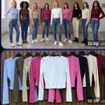 Bluzki Damskie wloskie _size uni_ paczka 6szt_ mix kolor 8298401