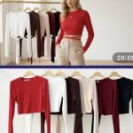Bluzki Damskie wloskie _size uni_ paczka 6szt_ mix kolor 8298402