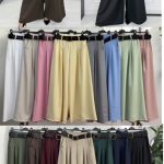 Spodnie Damskie wloskie _size uni_ paczka 6szt_ mix kolor 8298533
