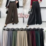 Spodnie Damskie wloskie _size uni_ paczka 6szt_ mix kolor 8298540