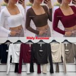 Bluzki Damskie wloskie _size uni_ paczka 6szt_ mix kolor 9415182