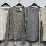 Bluzki Damskie wloskie _size uni_ paczka 6szt_ mix kolor 9415243