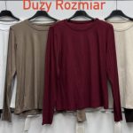 Bluzki Damskie wloskie _size uni_ paczka 6szt_ mix kolor 9415247
