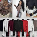 Bluzki Damskie wloskie _size uni_ paczka 6szt_ mix kolor 9415250