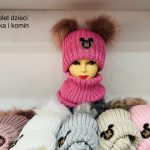 Komplety Czapki Dziecięce_ paczka 10szt _mix kolor 9415357