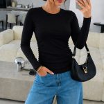 Bluzki Damskie Polskie_ size uni_ paczka 4szt 1 kolor 9415399