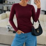 Bluzki Damskie Polskie_ size uni_ paczka 4szt 1 kolor 9415400