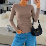 Bluzki Damskie Polskie_ size uni_ paczka 4szt 1 kolor 9415403
