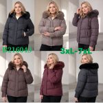 Kurtki Damskie _ size 3-7xl _paczka 5szt_1 kolor 9415600