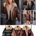 Kurtki skórzane Damskie _ size s-l_ paczka 6szt 1 kolor 9415614