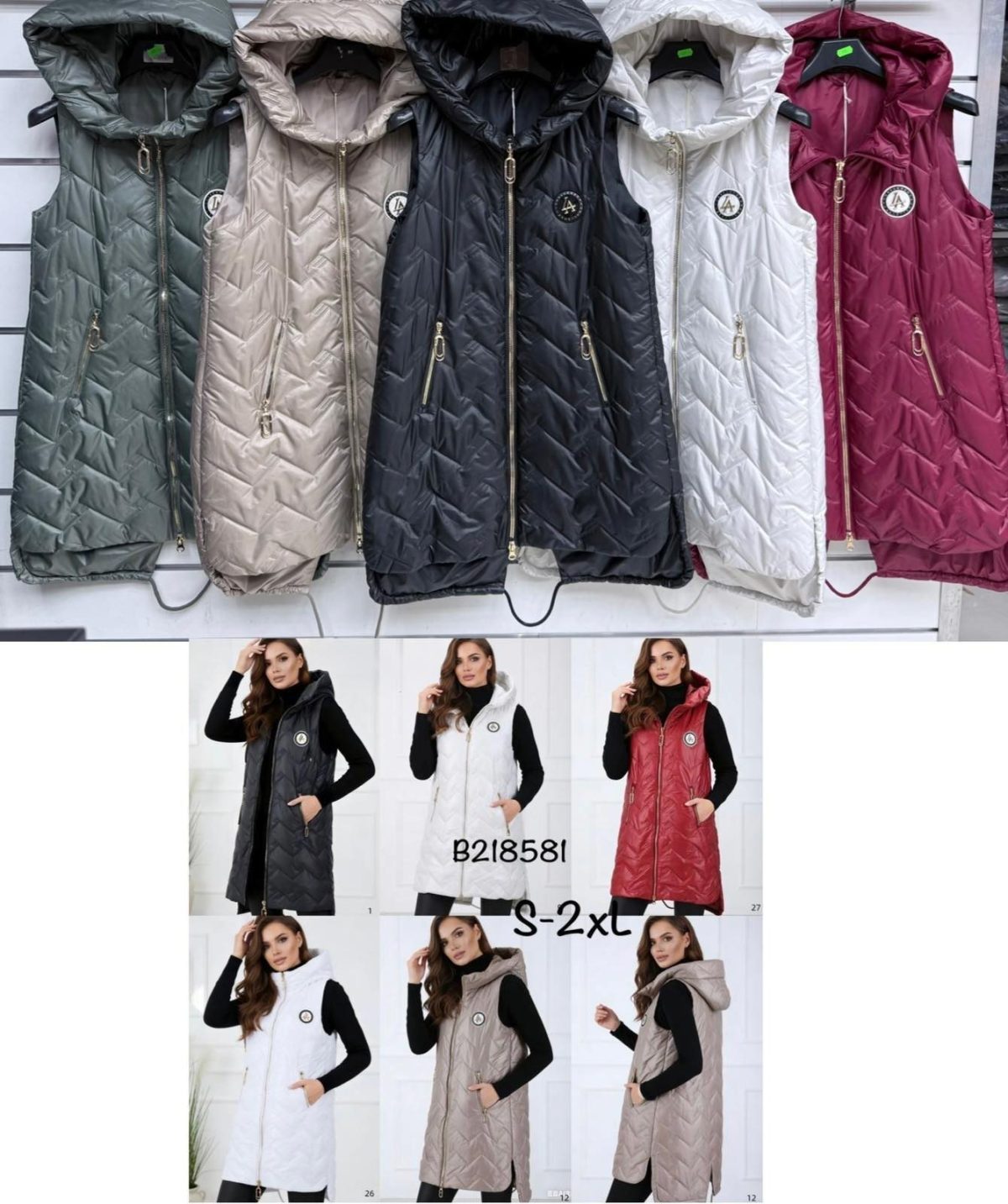 Kamizelki Damskie _ size s-2xl _paczka 5szt_1 kolor 9415627