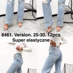 Jeansy Damskie _size 25-30_ paczka 12szt_ 9415811