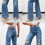 Jeansy Damskie M’sara_size S-L_ paczka 12szt_ 9415813