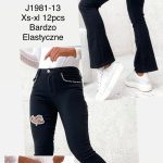 Jeansy Damskie M’sara_size XS-XL_ paczka 12szt_ 9415822