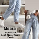 Jeansy Damskie M’sara_size XS-XL_ paczka 10szt_ 9415832