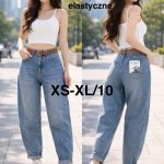 Jeansy Damskie M’sara_size XS-XL_ paczka 10szt_ 9415842