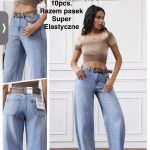 Jeansy Damskie M’sara_size XS-XL_ paczka 10szt_ 9415845