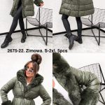 Kurtki Damskie _size S-2XL_ paczka 5szt_1KOLOR 9415993