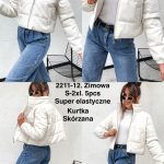 Kurtki Damskie _size S-2XL_ paczka 5szt_1KOLOR 9416012