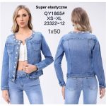 Kurtki Jeansowe Damskie _size XS-XL_ paczka 12szt_ 9416015