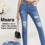 Jeansy Damskie M’sara_size XS-XL_ paczka 10szt_[bez pasek] 9416038