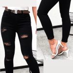 Jeansy Damskie _size 26-32_ paczka 12szt_ 9416045