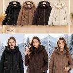 Kurtki Damskie _size 3-7XL_ paczka 5szt_1KOLOR 9416212