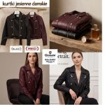 Kurtki skórzane Damskie _size S-XL_ paczka 5szt_1KOLOR 9416231