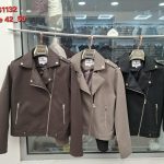 Kurtki skórzane Damskie _size 42-50_ paczka 5szt_1KOLOR 9416241