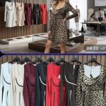 Kombinezony Damskie wloskie _size uni_ paczka 6szt_ mix kolor 9416374