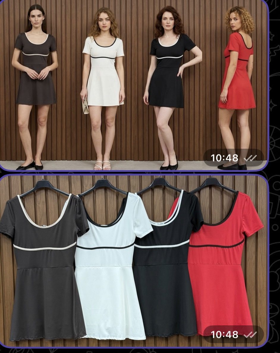 Kombinezony Damskie wloskie _size uni_ paczka 6szt_ mix kolor 9416379