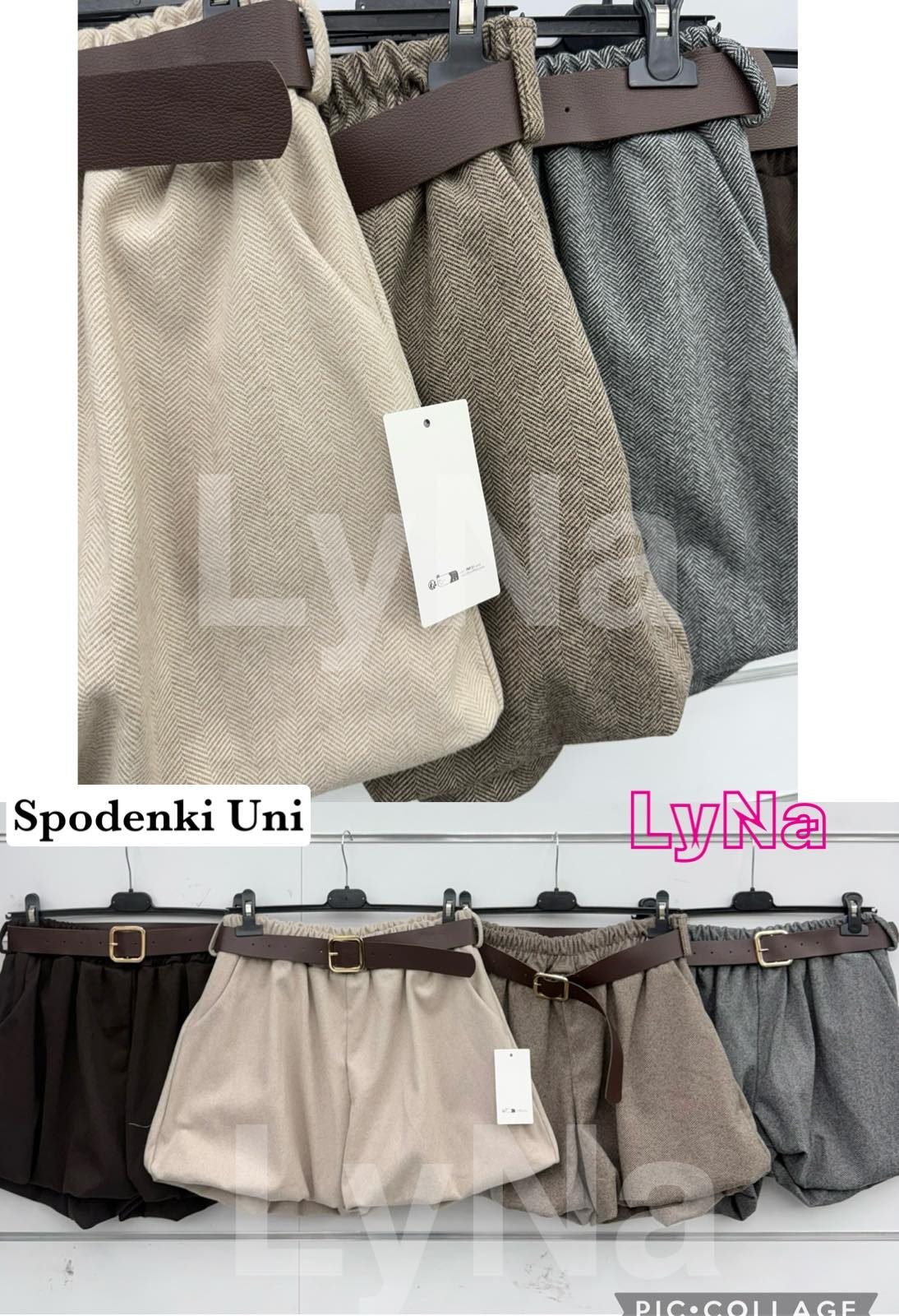 Spodenki Damskie wloskie _size uni_ paczka 6szt_ mix kolor 9416420