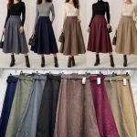 Spódnica długa Damskie Włoskie _ size uni _paczka 6szt_mix kolor 9416436