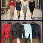 Bluzki Damskie wloskie _size uni_ paczka 6szt_ mix kolor 8298086