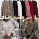 Bluzki Damskie wloskie _size uni_ paczka 6szt_ mix kolor 8298095