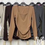 Bluzki  Damskie wloskie _size uni_ paczka 6szt_ mix kolor 8298097