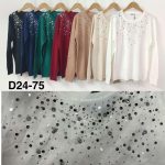 Swetry Damskie wloskie _size uni_ paczka 10szt_ mix kolor 8298259