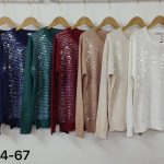 Swetry Damskie wloskie _size uni_ paczka 10szt_ mix kolor 8298262