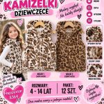 Kamizelki DZIECIĘCA size 4-14 lat_ paczka 12szt _mix kolor 8298311