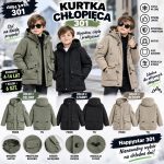 Kurtki DZIECIĘCA size 4-14 lat_ paczka 6szt _1 kolor 8298314
