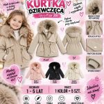 Kurtki DZIECIĘCA size 1-5 lat_ paczka 5szt _1 kolor 8298317