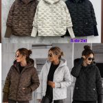 Kurtki Damskie wloskie _size s-2xl_ paczka 5szt_ 1 kolor 8298449