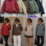 Kurtki Damskie wloskie _size s-2xl_ paczka 5szt_ 1 kolor 8298450