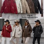 Kurtki Damskie wloskie _size s-2xl_ paczka 5szt_ 1 kolor 8298451