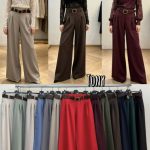 Spodnie Damskie wloskie _size uni_ paczka 6szt_ mix kolor 8298455