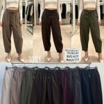 Spodnie Damskie wloskie _size uni_ paczka 6szt_ mix kolor 8298459
