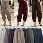 Spodnie Damskie wloskie _size uni_ paczka 6szt_ mix kolor 8298460